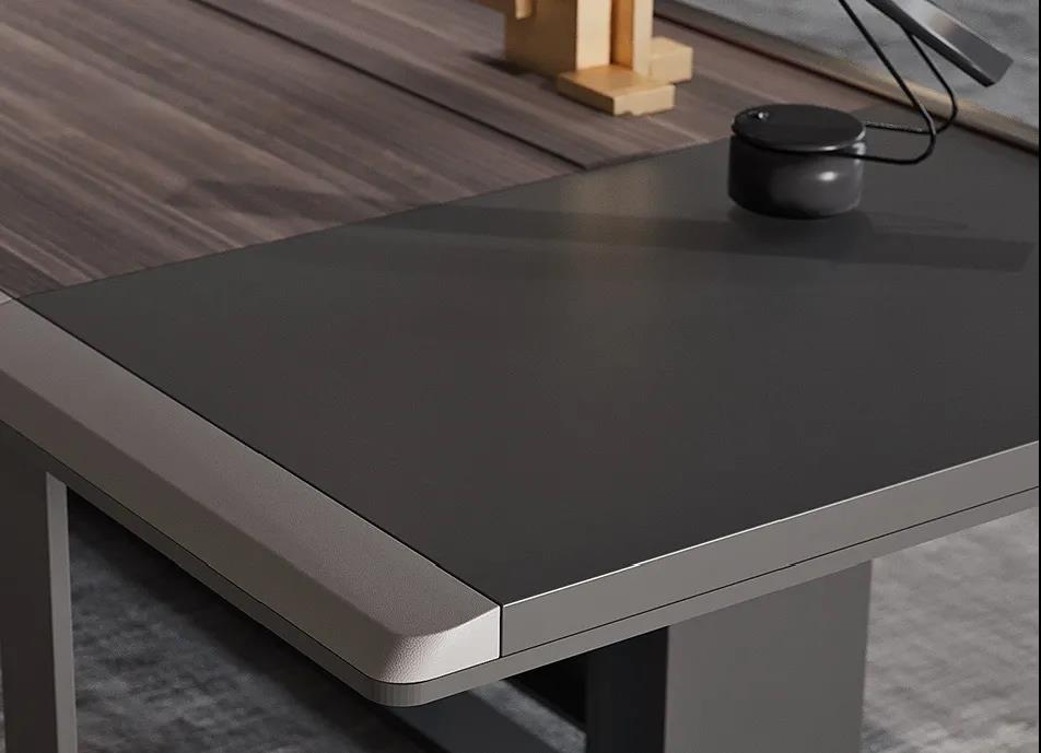 硯觀木紋面拼接皮紋板